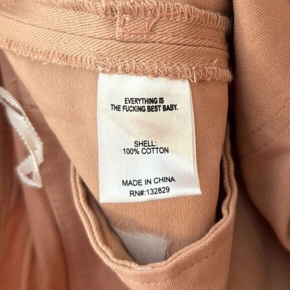 LPA Revolve Livia Workwear Pant in Dusty Rose Womens Size XS New With Tags - Picture 8 of 12